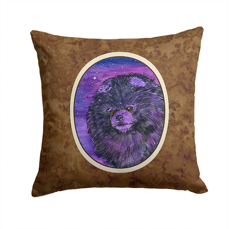 Coussin intérieur / extérieur Starry Night Pomeranian