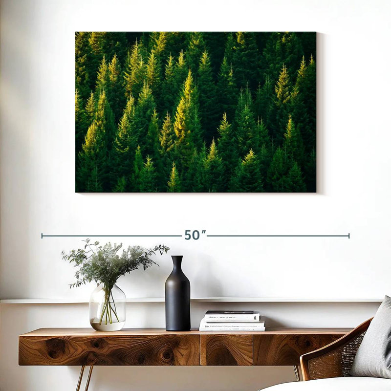 Harnek Forest Pine Trees, 26" H x 39" W