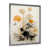 Impression argent sur toile encadrée