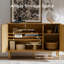 Large armoire d'appoint à 3 portes-870819449