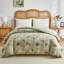 Ensemble d'édredon en duvet synthétique Bohème-114648011-113876922