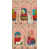 Dusty Pink/Turquoise/Green/Red/Brown
