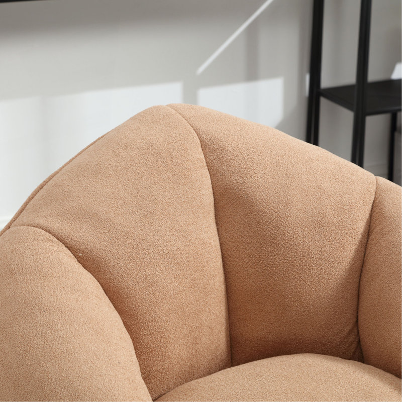 Fauteuil à billes Bedding, Tanné