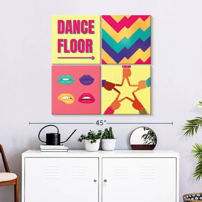 Tergel - rétro piste de danse typographique