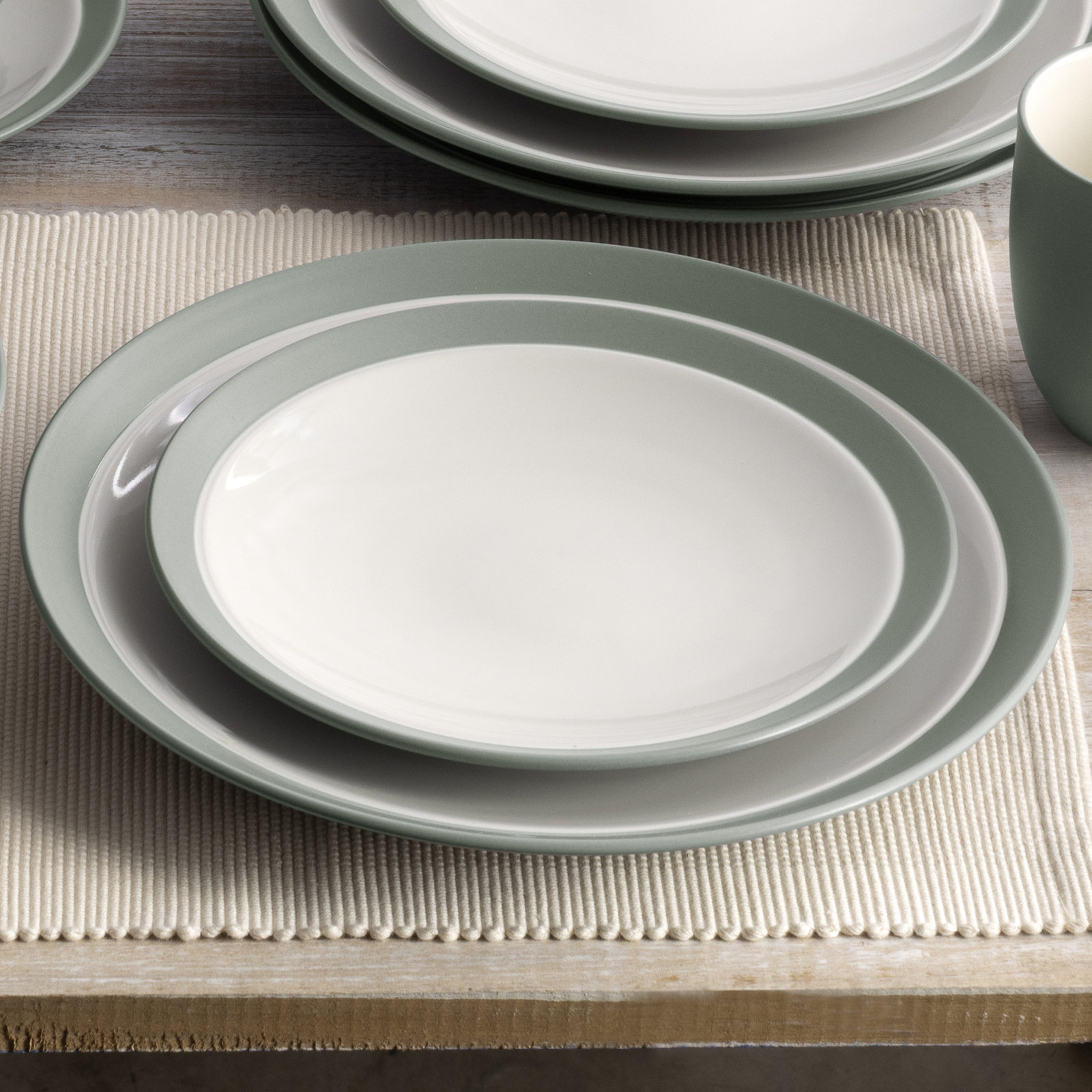 Colorwave 11" Dinner Plate, Green