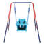 21 Swing : Blue, Reliable Mental Plastic Construction, Safe Playground Gear, 110Lbs Capacity, 3+ Age Swing: And Secure Plastic, Max Weight, For Ages 3 Beyond