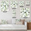Horloge murale Eucalyptus Branches III-178926223