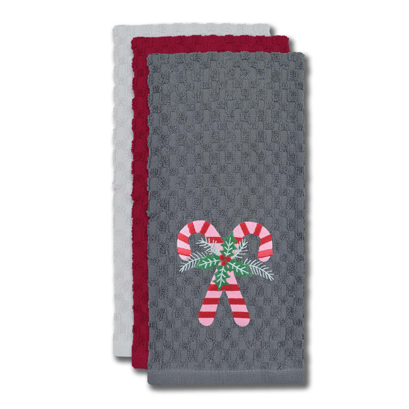 Cotton Tea Towel Kitchen Towel, Grey