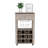 Margh Bar Cart Drawer, Light Gray