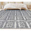 Geometric Area Rug in Ivory-70552566