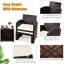 Amy-Michelle 2 - Person Patio Conversation Set with Cushions-1430363876