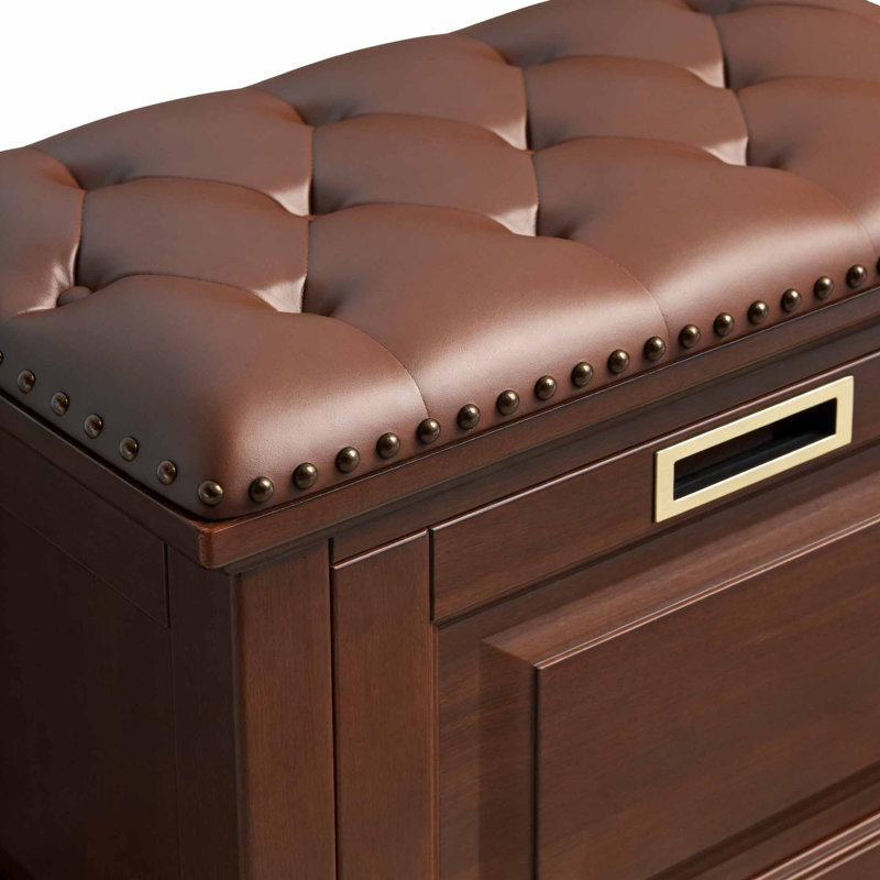 Dressler, 17.72" H x 23.62" W x 13.78" D, Brown