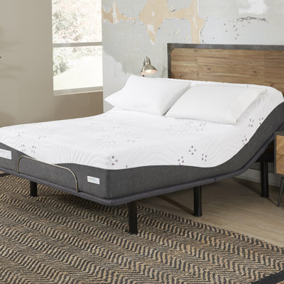 Comforpedic Loft from Beautyrest Medium Gel Memory Foam Mattress and Adjustable Base