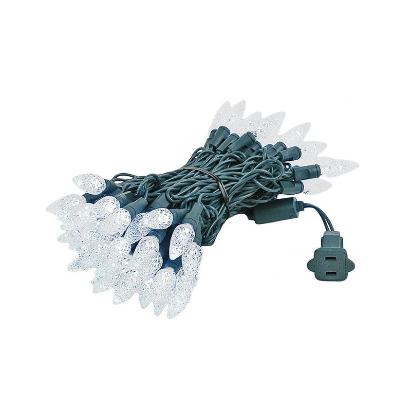 Guirlande lumineuse 70 lumières, Blanc pur