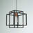 Breen 1 - Light Black Lantern Pendant