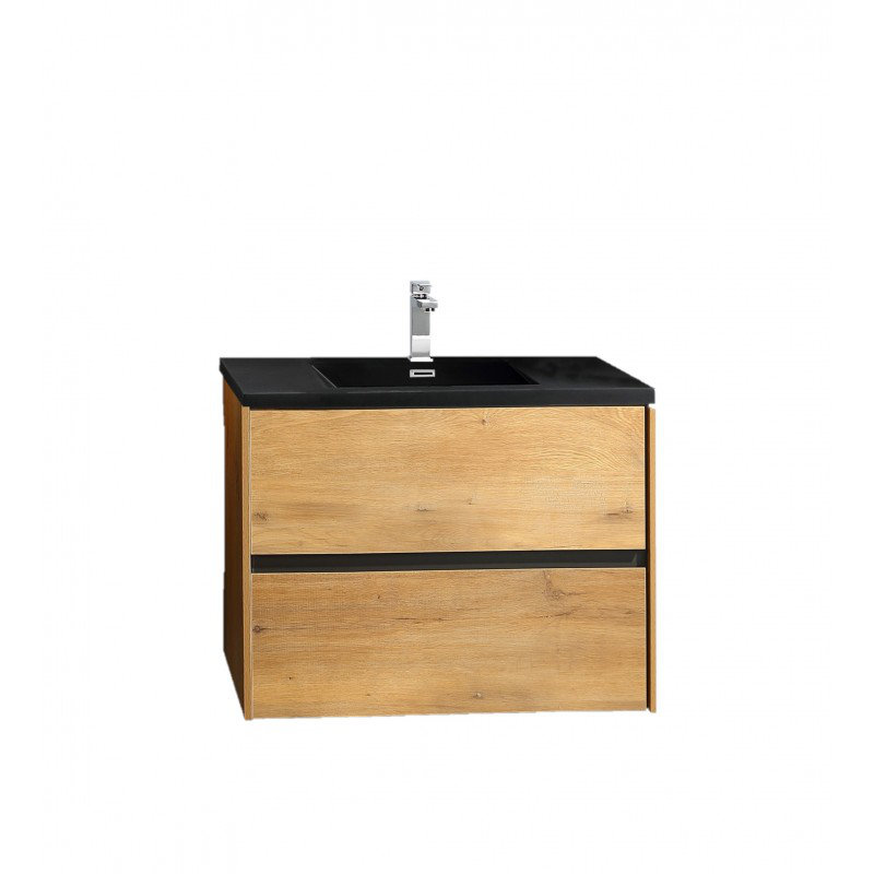 Ensemble de meuble-lavabo simple mural 24 po Moneca, Snafell