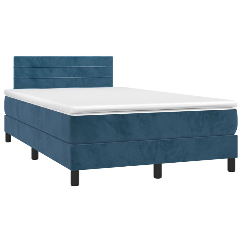 Boxspringbett 120 x 190 cm Nithila mit Topper