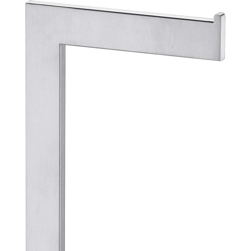 Porte-papier hygiénique sur pied, Argent