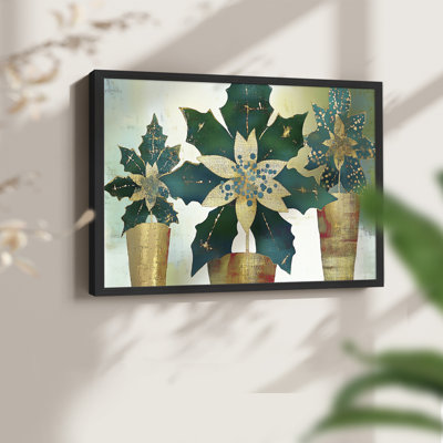 Chirstmas Art-CCLXXVIII -Framed Print - Restickable