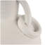 Ceramic Textured Decorative Vase with Ring Handles-1491617800