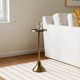 Deanna Iron End Table