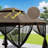 Double Roof Soft Top Metal Patio Gazebo With Netting-111128224-111128225