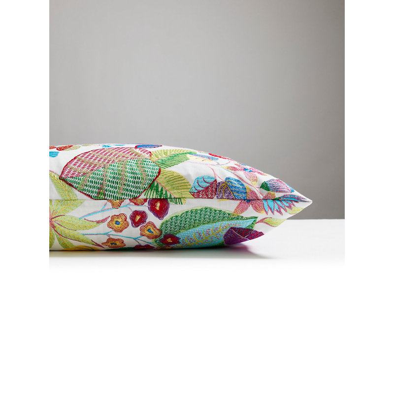 Greenhouse Square Pillow Cover & Insert, Bouquet