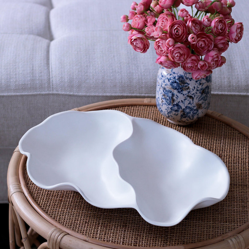 Beatriz Ball Vida Melamine Divided Serving Dish