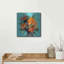 Winston Porter «Tangerine Tropics II» par Grace Popp, art mural en métal-350203819