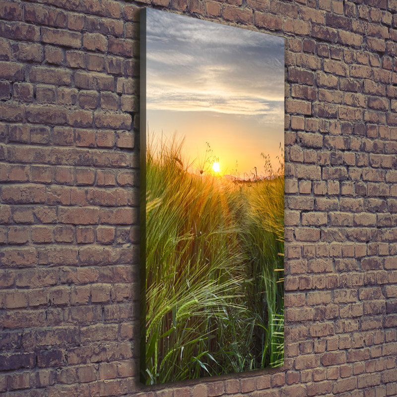 Wheat Field - Wrapped Canvas Print
