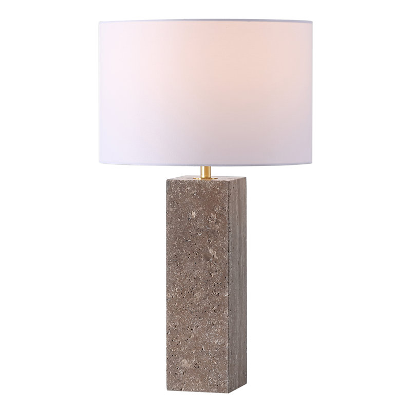 Lampe de table en travertin Vivas
