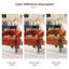 Barrel Upholstered Armchair-469052616