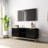 Modern TV Stand With Wave-Design Doors,Golden Legs And Handles ,Soft-Close Hinges,Open Shelf & Adjustable Shelf - Stylish And Functional For Your Living Room,Easy Assemble
