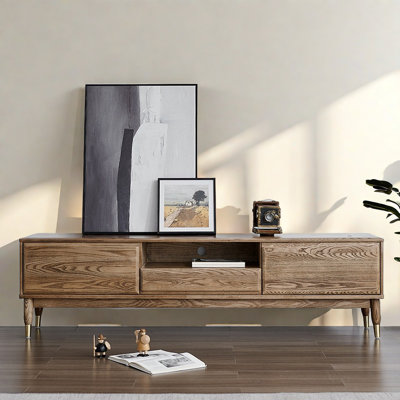 Crédence de rangement en bois massif Nordic Style