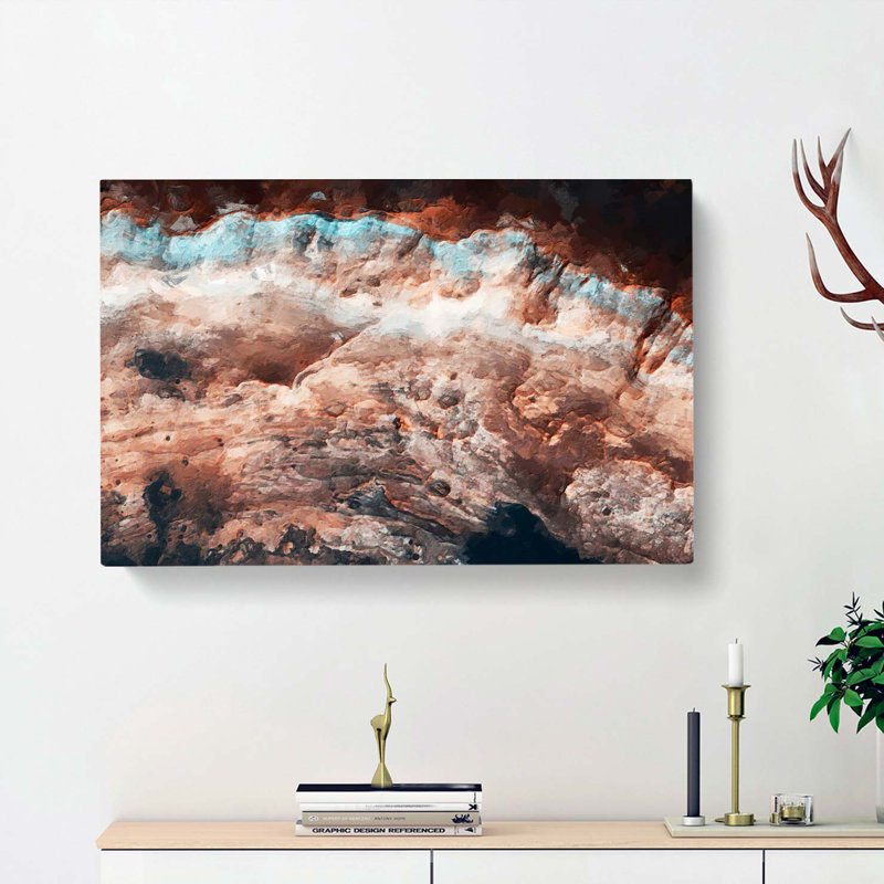 Out Of Space Vol.14 In Abstract - Wrapped Canvas Painting, 40cm H x 60cm W x 3cm D