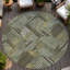 Machine Washable Indoor/Outdoor Chantille ACN2700 Geometric Rug-1862080517-1862080518