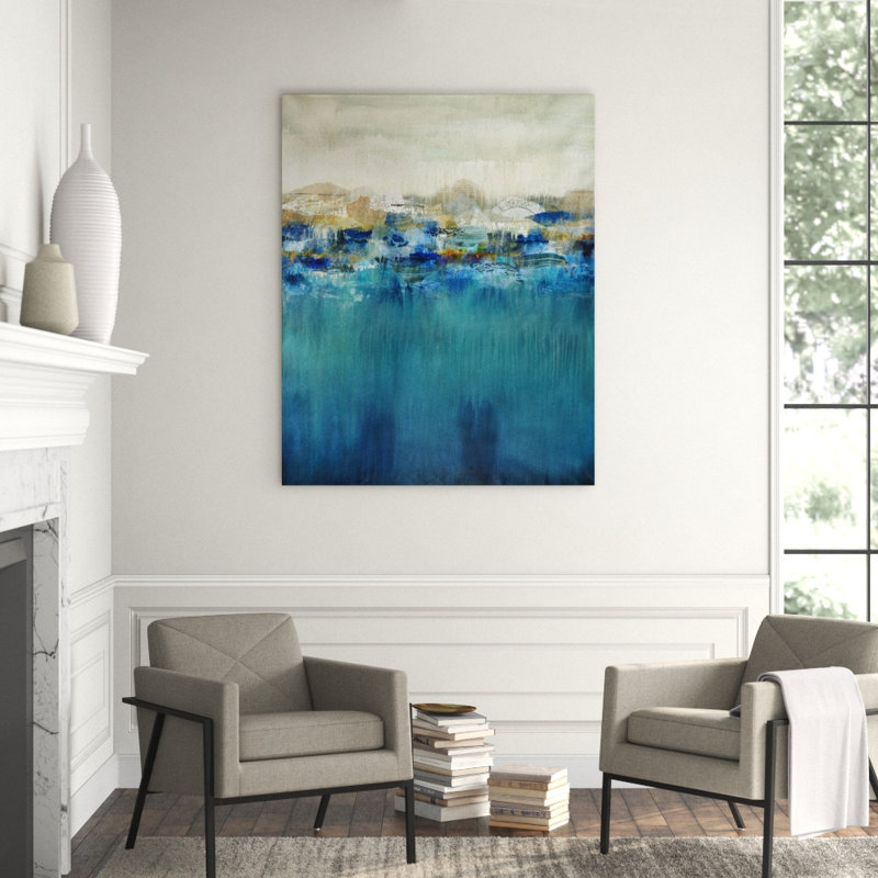 Shifted Light Painting by Jennifer Hollack Raboin, Stretched Canvas, 60" H x 48" W x 2" D