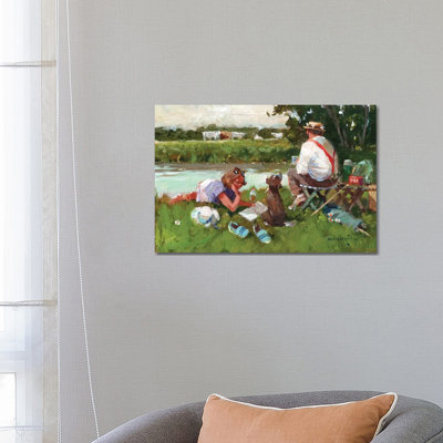 Out For The Day by John Haskins - Wrapped Canvas Gallery-Wrapped Canvas Giclée