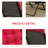 Folding Outdoor Lounge Chair With Cushion&Side Tray - Ideal For Camping, Patio, And Lawn Relaxation-1462856074
