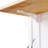 53inch Large Kitchen Island with Drop Leaf,Power Outlet,Door Internal Storage Rack,Rolling Kitchen Cart on 5 Wheels with 5 Open Side Racks for Kitchen (Two Packages)(Stools not included)-536725519