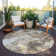 Rametta Washable Floral Indoor / Outdoor Rug