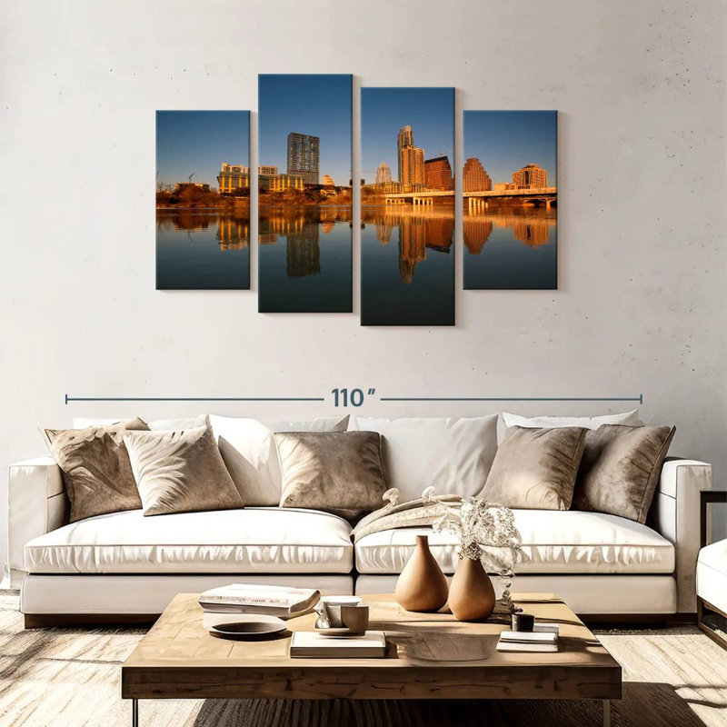 Nicci Golden Austin Reflection, H 48 po x l 75 po