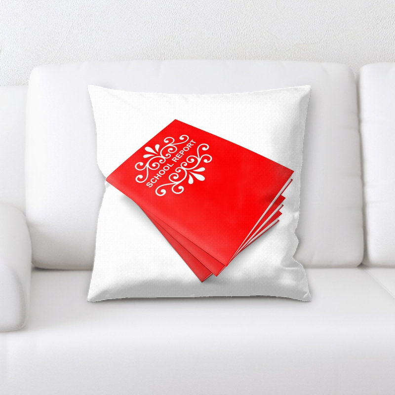 Housse de coussin et insert School Square