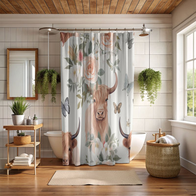 Old Cow - Rideau de douche Premium