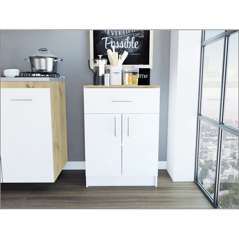 1-Drawer Rectangle Pantry Cabinet