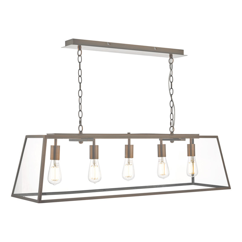 Antheny 5 - Light Antique Copper Pendant