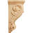 Shell 10"H x 4 1/2"W x 5"D Medium Corbel in Alder-58064894