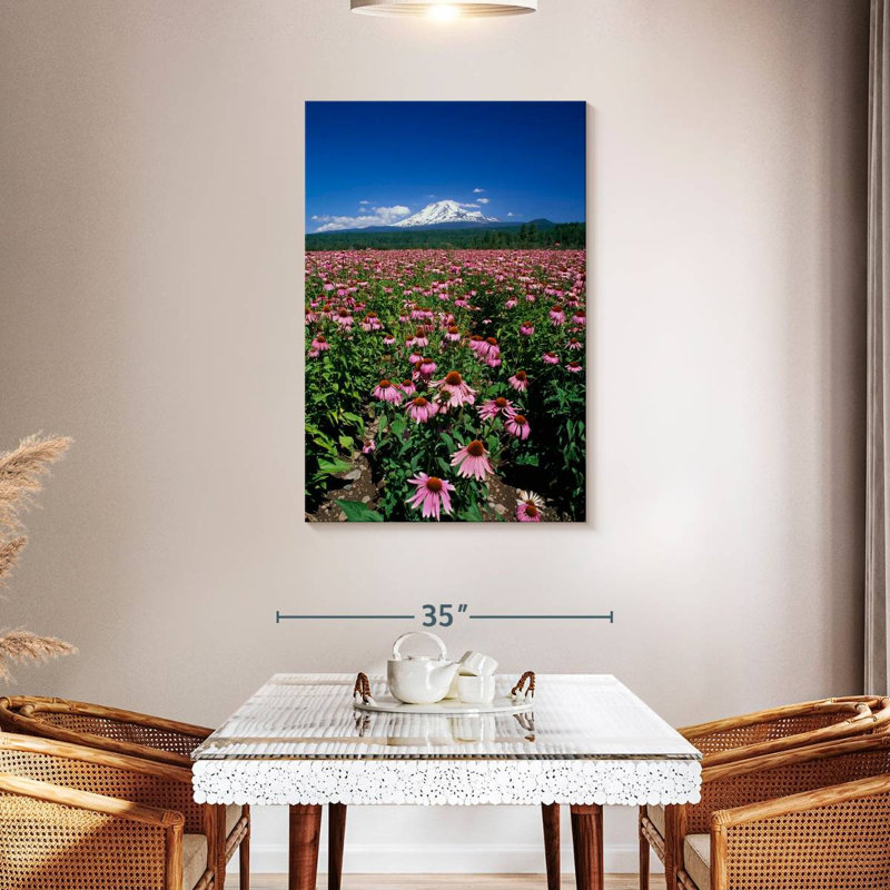 Harnek Echinacea Field, 45" H x 30" W