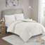 Couette en chenille, format King/King, 3 pièces, coton, motif floral, style chambre