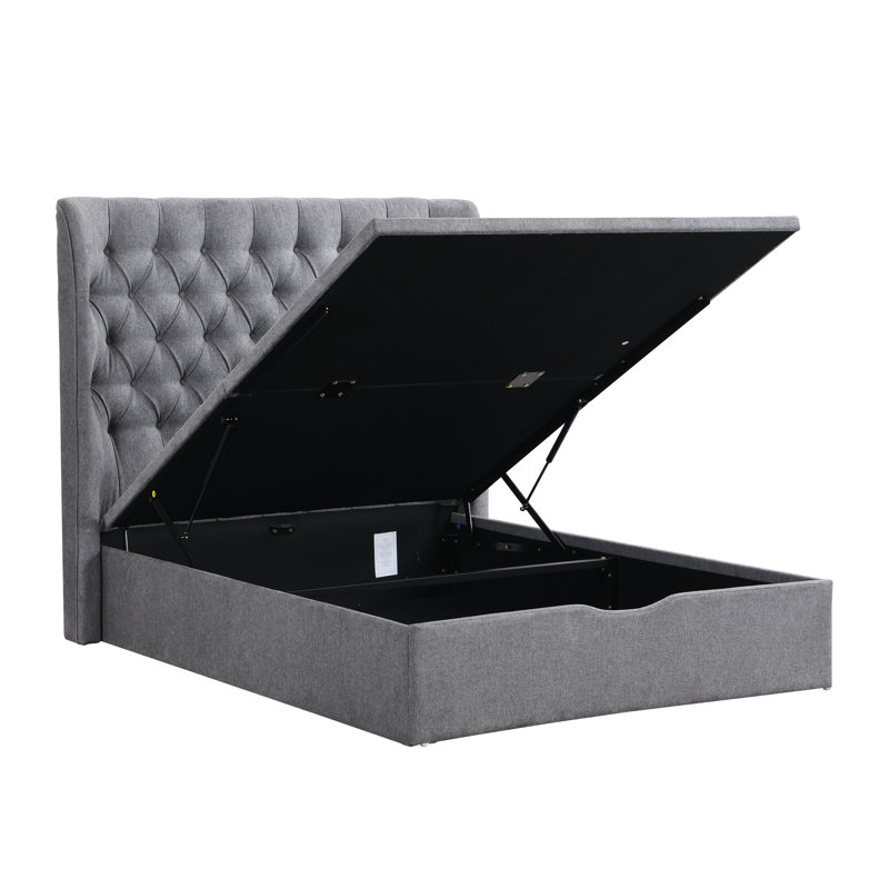Conti Bed, Double (4'6), Grey